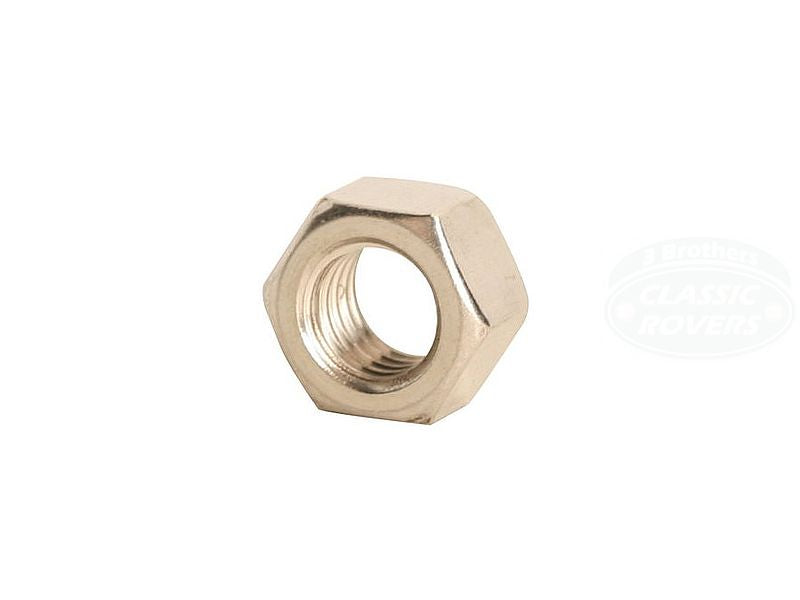 Nut 1/4"-28 UNF Hex Nut Zinc Stainless Steel