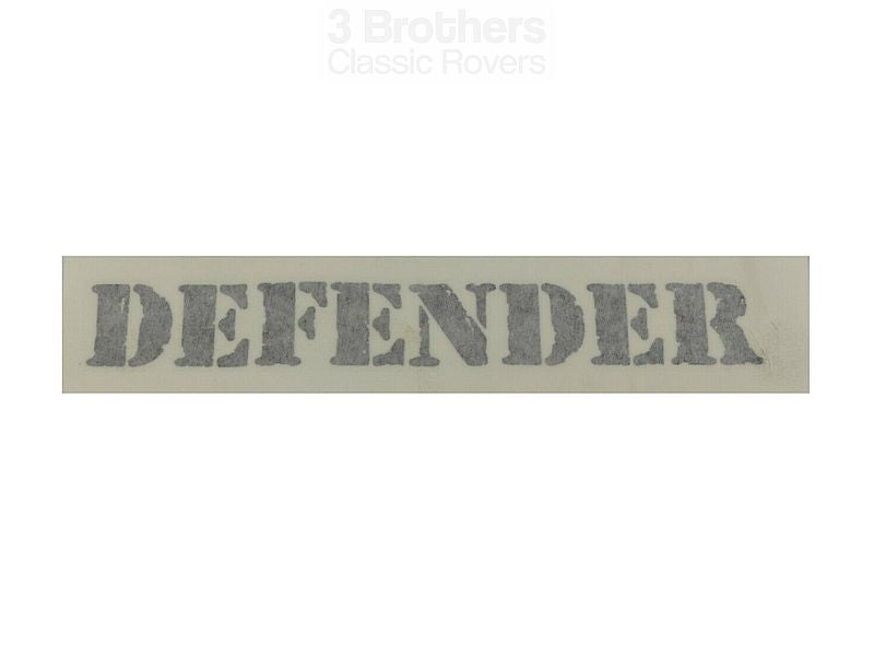 Land Rover Genuine Decal "Defender" Rear Titan