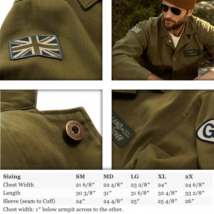 Land Rover Shop Jacket — 3 Brothers Classic Rovers