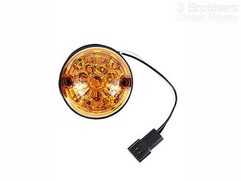 LED Front Amber Indicator Lamp Defender 94on Wipac