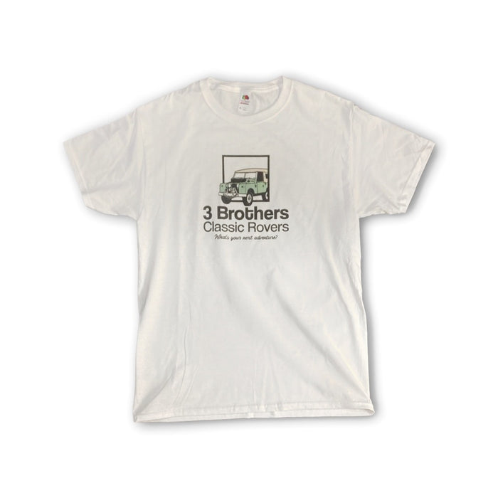 3 Brothers White T-Shirt