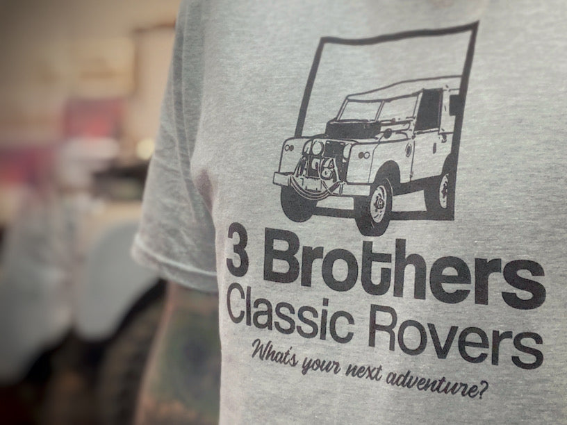 3 Brothers Grey T-Shirt