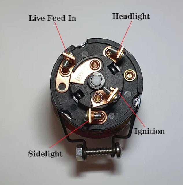 Switch Ignition and Headlamp Switch 1954 - Apr/66