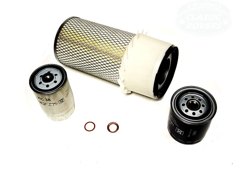 Premium Service Kit for 200Tdi Oil, Air, Fuel Filters, Washers