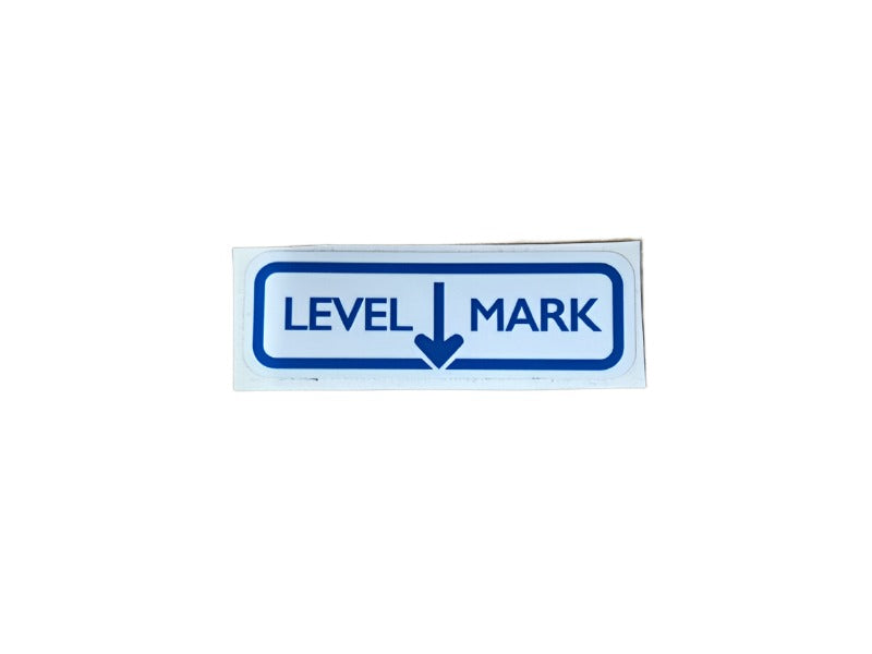 Engine Bay Decal "Level Mark" Air Cleaner Oil Service