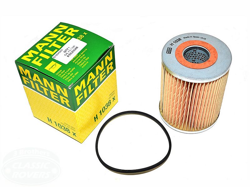 Oil Filter Short Late Type Series 2a-3, 1964-1984 w/Seal OEM