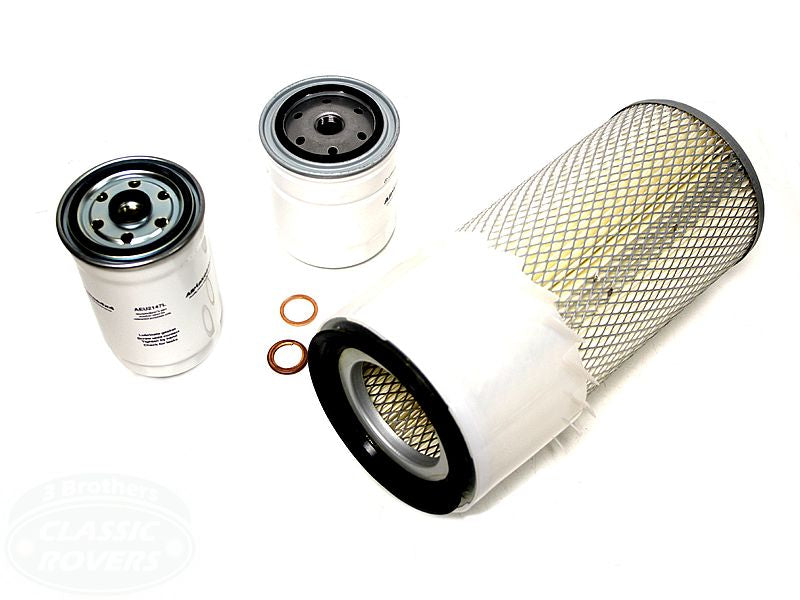 Service Kit for 200Tdi Oil, Air, Fuel Filters, Washers