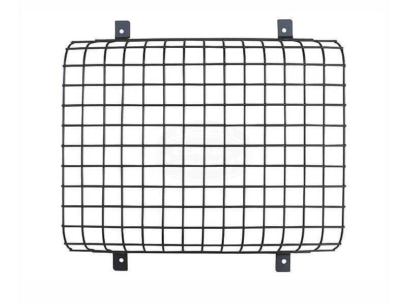 Wire Mesh Front Light Guard Series 3 Black Plastic Coated
