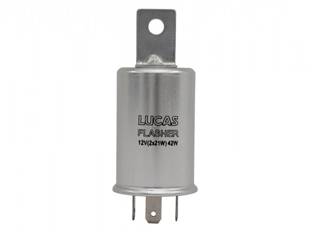 HCP Pair Amber Indicator Flasher Lamp Assemblies Round 12v Classic Car Replace Lucas 488 HCPL488