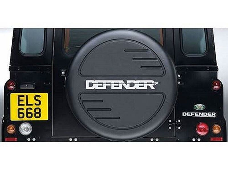 Moulded Tire Cover with Defender Logo Land Rover Genuine