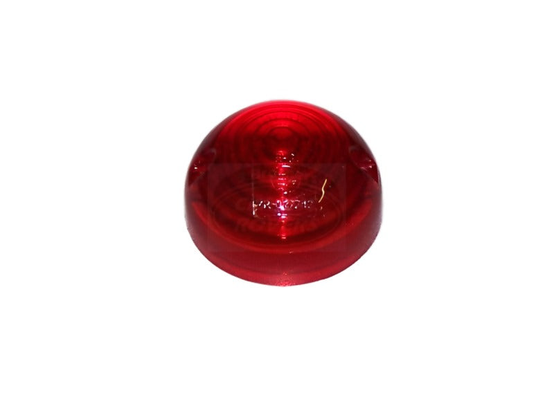 Rear Stop/Tail Lens Only Euro Red Plastic 2-5/8" Dia