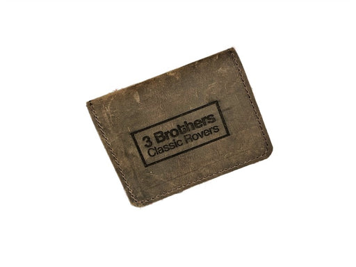 3 Brothers Bi-fold Distressed Leather Wallet
