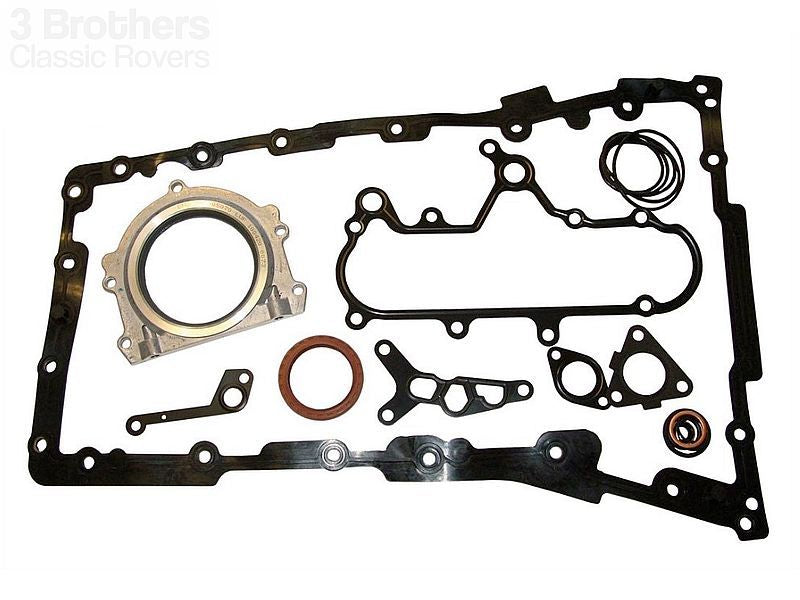 Bottom End Gasket Set w/Frt/Rear Crank Seals for TD5