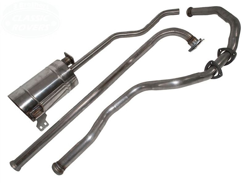 Double S Stainless Steel Exhaust System S 2-3 88" LH-X