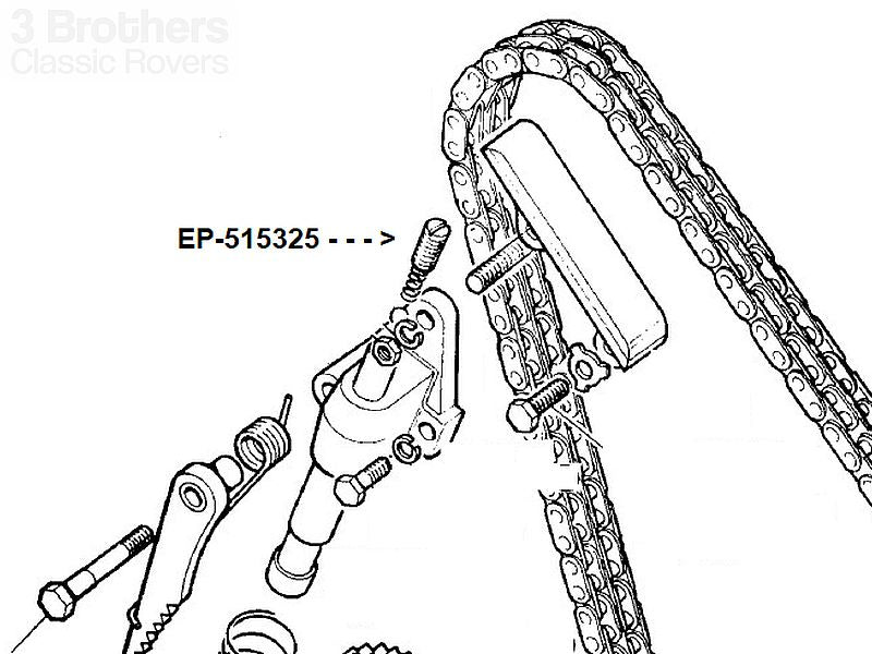 Valve Plug (Grub Screw) in Timing Piston 2.25L Gas